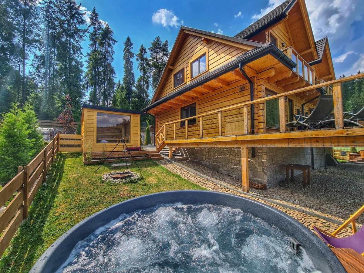 Łapsze Niżne Lk Resort Lapsze Domy Z Prywatna Balia I Sauna מראה חיצוני תמונה