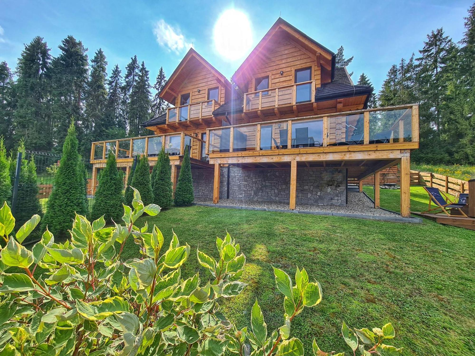 Łapsze Niżne Lk Resort Lapsze Domy Z Prywatna Balia I Sauna מראה חיצוני תמונה