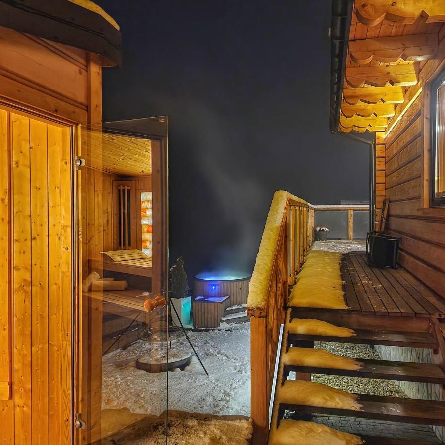 Łapsze Niżne Lk Resort Lapsze Domy Z Prywatna Balia I Sauna מראה חיצוני תמונה