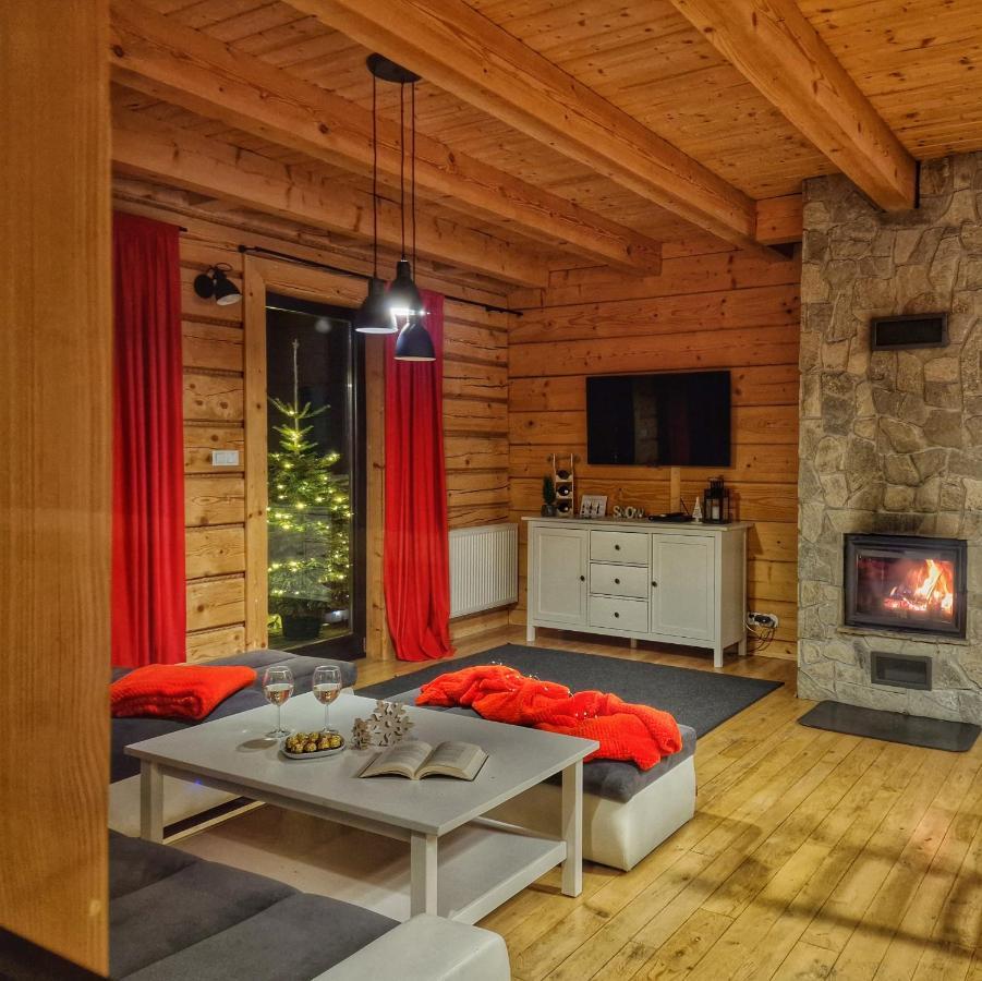 Łapsze Niżne Lk Resort Lapsze Domy Z Prywatna Balia I Sauna מראה חיצוני תמונה