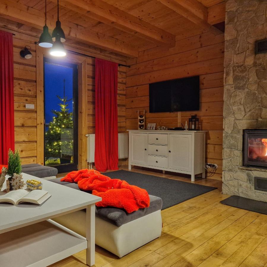 Łapsze Niżne Lk Resort Lapsze Domy Z Prywatna Balia I Sauna מראה חיצוני תמונה