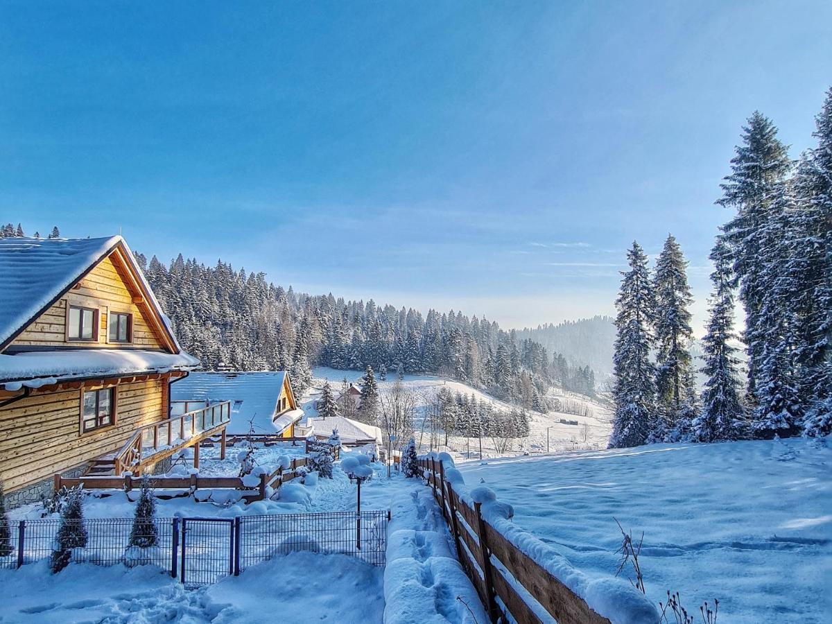 Łapsze Niżne Lk Resort Lapsze Domy Z Prywatna Balia I Sauna מראה חיצוני תמונה