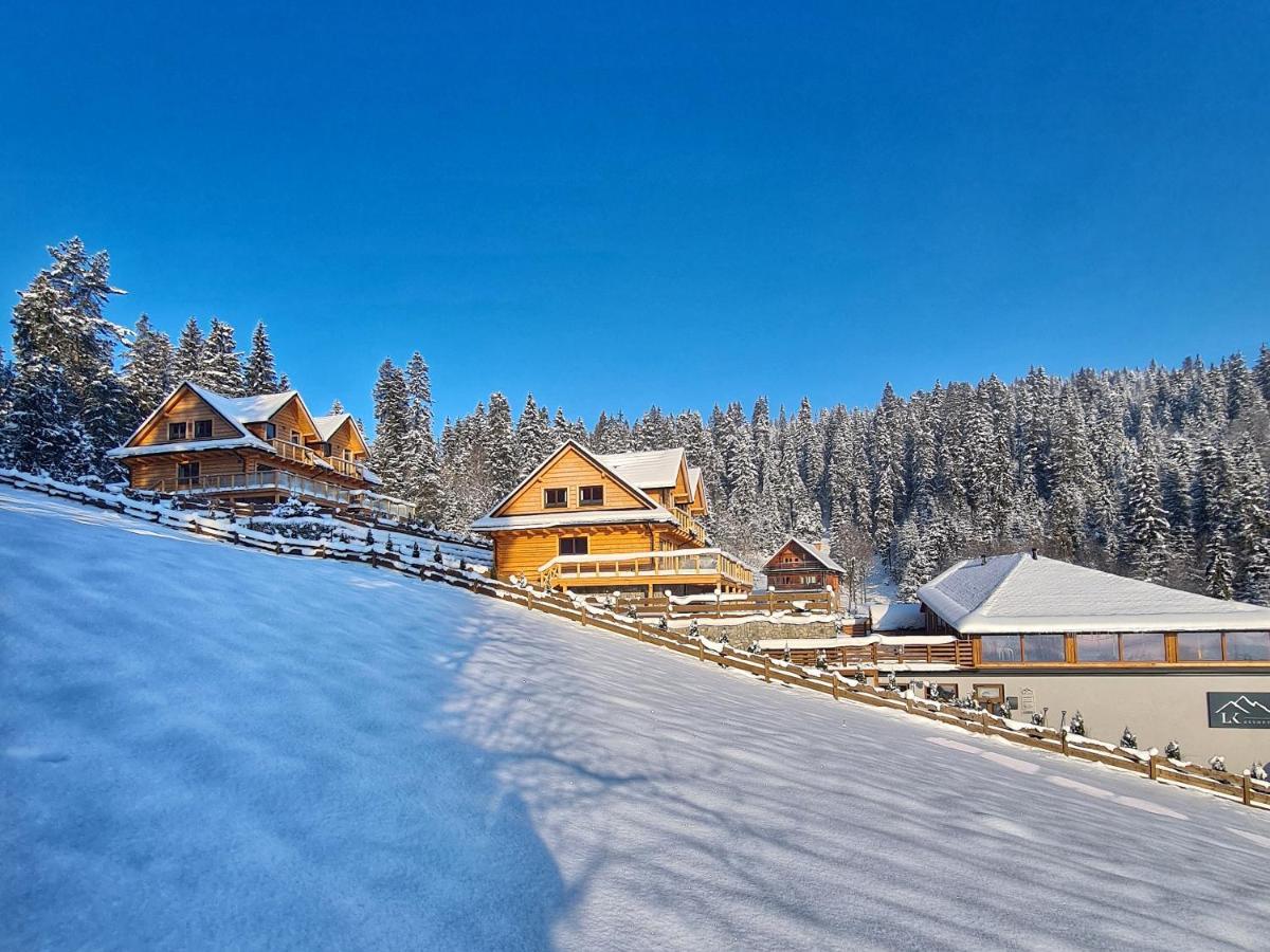 Łapsze Niżne Lk Resort Lapsze Domy Z Prywatna Balia I Sauna מראה חיצוני תמונה